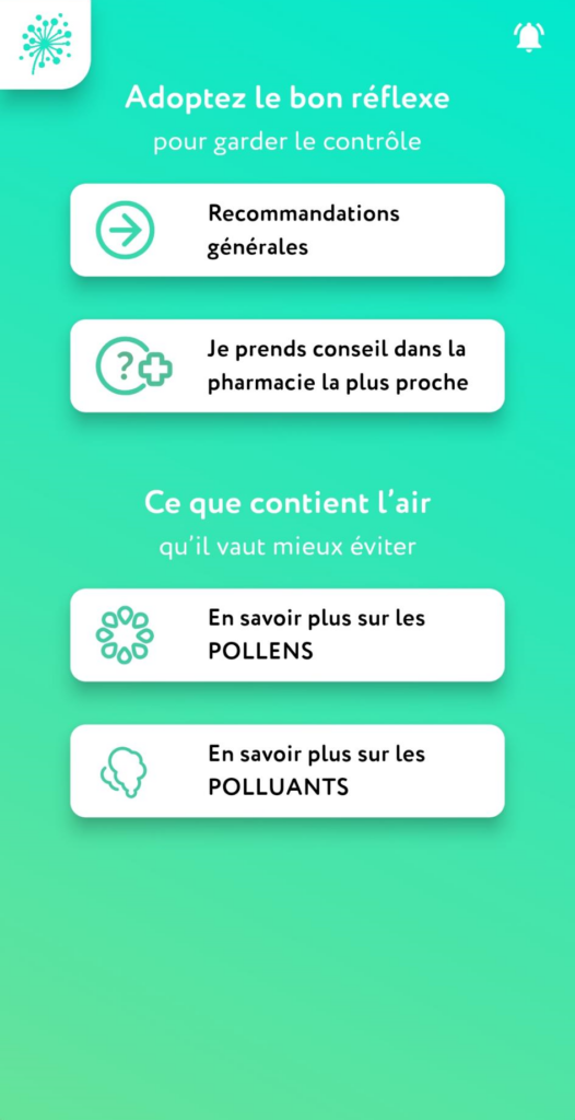 Conseil France Pollens App